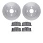 Dynamic Friction 6502-76157 Rotor Kit