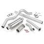 Banks Power 46298 94-97 Ford 7.3L ECLB Monster Exhaust System - SS Single Exhaust w/ Chrome Tip