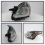 SPYDER 5076854 Projector Headlights - Light Tube DRL - LED Halo - Smoke