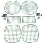 Rugged Ridge 97-06 Jeep Wrangler TJ Black Stone Guard Set