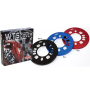 Project Kics WTSCR Red Duralumin Cover For Wide Tread Spacer (2 Pcs)