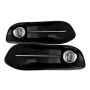 SPYDER 5080455 OEM Fog Light W/Universal Switch - Clear