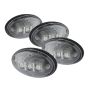 SPYDER 9924651 Xtune Ford Superduty F250-F550 99-10 Dually Fender LED Side Fender Lights Clear ACC-LED-FDSD99-SL-C