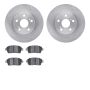 Dynamic Friction 6502-76449 Rotor Kit