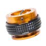 NRG Quick Release Kit - Pyramid Edition - Rose Gold Body / Black Pyramid Ring