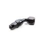 FRAGOLA FRG224507-BL Hose Fitting #8 45 Deg. to #6 Hose Black