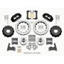Wilwood 140-15199-D Narrow Superlite 6R Front Hub Kit 12.88in Drilled 65-72 CDP C Body -Drum