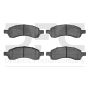 Dynamic Friction 1551-1169-10 Disc Brake Pad