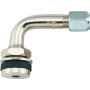 BikeMaster 151414 Valve Stem 90Deg Chrome Ea.