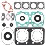 Vertex Pistons 711177B Vertex Gaskets 1990 Ski-Doo Formula Mach 1 Complete Gasket Kit w/ Oil Seals