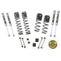 Skyjacker JL25BPMLT 2018 Jeep Wrangler JL 4 Door 4WD (Non-Rubicon) Long Travel 2 Stage 2in-2.5in Coil System
