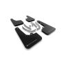 Rally Armor MF75-UR-BLK-GRY Black Mud Flap/Grey Logo