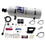 Nitrous Express 20935-15 LS 78MM 3-BOLT PLATE SYSTEM (50-350HP) W/ 15LB BOTTLE