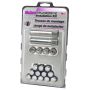 McGard (65457CN 12X1.5 MCG 4 LUG SPLINEDRIVE KIT, CHROME W/WHL LKS CLAMSHELL)