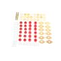 Rugged Ridge Body Mount Kit Poly 12 bushing 07-18 Jeep Wrangler JKU