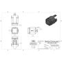 Diode Dynamics DD7646 Hitch Mount LED Pod Reverse Kit for GMC Sierra 1500 2019-2023 C1R
