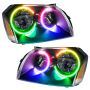 Oracle Lighting 7156-334 SMD Pre-Assembled Headlights, Black Bezel, ColorSHIFT(tm) - No Controller