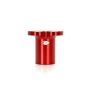 NRG Heart Shape Drift Button Honda - Red