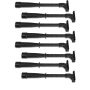 MSD IGNITION MSD34753 Hemi Tube Replacement 8-Pack Black