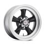 VN105D TT-D 16X8 5X4.75 S-BLK/MCH -12MM
