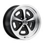 VN501 15X7 5X4.75 G-BLK MACH 00MM