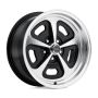 VN501 17X8 5X4.75 G-BLK MACH 00MM