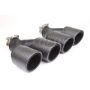 Different Trend 3.5″ Dual Bolt-on Double Wall Angle Carbon Fiber Tip Driver Side BC-25221L