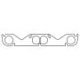 Cometic Gasket C15200 Cometic Chevy Gen1 SB V8 .060in HTS Exhaust Mani Gskt Set-2.00in Round Port-Hooker/Stahl Bolt Patt