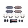 PowerStop Z23-1362 PowerStop - Z23 Daily Driver Carbon-Fiber Ceramic Brake Pads with Hardware Kit