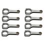 EAGLE EAGCRS5400S3D SBF 4340 Forged H-Beam Rods 5.400 w/2.123 Pin