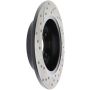 StopTech 02-06 Acura RSX Incl. Type S / 97-01 Integra Type R Slotted & Drilled Left Rear Rotor