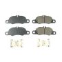 PowerStop 17-1389 PowerStop - Z17 Low-Dust Ceramic Brake Pads with Hardware