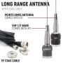 Rugged Radios TALON-696RS-G1-HK Honda Talon Complete Comm Kit w/ BTI and 2-Way Radio 696 PLUS Remote Head / G1 GMRS