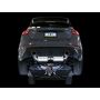 AWE Tuning 3020-32036 Ford Focus RS Touring Edition Cat-back Exhaust- Resonated - Chrome Silver Tips