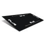 Matrix Concepts R1-107 R1 Rubber 3MM 3 Foot X 6 Foot Floor Mat - Black/White