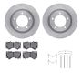Dynamic Friction 6412-76055 Rotor Kit