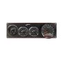 LONGACRE LON52-44574 Waterproof SMI 3 Gauge Panel W/Tach OP/WT/FP