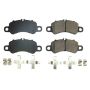 PowerStop 17-1905 PowerStop - Z17 Low-Dust Ceramic Brake Pads with Hardware