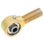RockJock Johnny Joint Rod End 2in Forged 1.600in X .480in Ball 1in-14 RH Thread Shank Ext. Greased