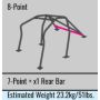 Cusco 327 261 G Chro-moly Roll Cage 8P EP3 (S/O / No Cancel)