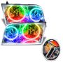Oracle Lighting 7724-330 SMD Pre-Assembled Headlights, Chrome Bezel, Halogen, ColorSHIFT
