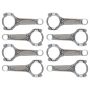 Boostline BC6385990 Connecting Rod Set, Chevy Big Block, 6.385 in. Length, ARP2000, Set of 8