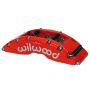 Wilwood 120-14317-RSR Caliper-TC6R-Red 1.75/1.38/1.38in Pistons 1.38in Disc