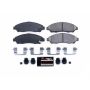 PowerStop Z23-1378 PowerStop - Z23 Daily Driver Carbon-Fiber Ceramic Brake Pads with Hardware Kit