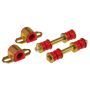 Prothane 79-93 Datsun D50 2wd Front Sway Bar Bushings - 21mm - Red