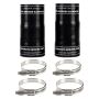 Mishimoto MMINT-BR23-21HKSLBK 21+ Bronco 2.3L High Mount INT Kit SL Core BK Pipes