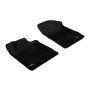 3D MAXpider 2009-2014 Nissan Maxima Kagu 1st Row Floormat - Black