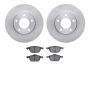 Dynamic Friction 6502-80206 Rotor Kit