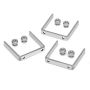 AutoMeter 2225 GAUGE BRACKET  KIT, 2 1/16