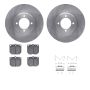 Dynamic Friction 6512-76114 Rotor Kit